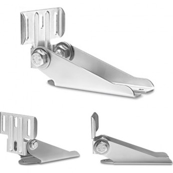 Крепление трансдьюсера GARMIN GT на транец металлическое с отражателем Крепление трансдьюсера GARMIN GT на транец металлическое с отражателем