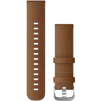 Ремешок GARMIN QUICK RELEASE BAND 22MM BROWN ITALIAN LEATHER/SILVER Ремешок GARMIN QUICK RELEASE BAND 22MM BROWN ITALIAN LEATHER/SILVER