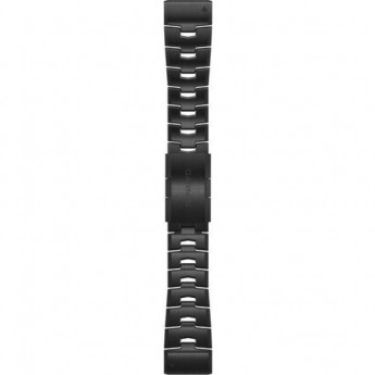 Ремешок сменный для GARMIN FENIX 6X 26MM TITANIUM BRACELET WITH CARBON GRAY DLC COATING Ремешок сменный для GARMIN FENIX 6X 26MM TITANIUM BRACELET WITH CARBON GRAY DLC COATING