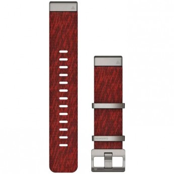 Ремешок сменный GARMIN QuickFit 22 мм (нейлоновый) красный Ремешок сменный GARMIN QuickFit 22 мм (нейлоновый) красный
