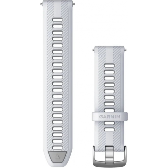 Сменный ремешок для часов GARMIN FORERUNNER 965 (22 мм), белый/серый Сменный ремешок для часов GARMIN FORERUNNER 965 (22 мм), белый/серый
